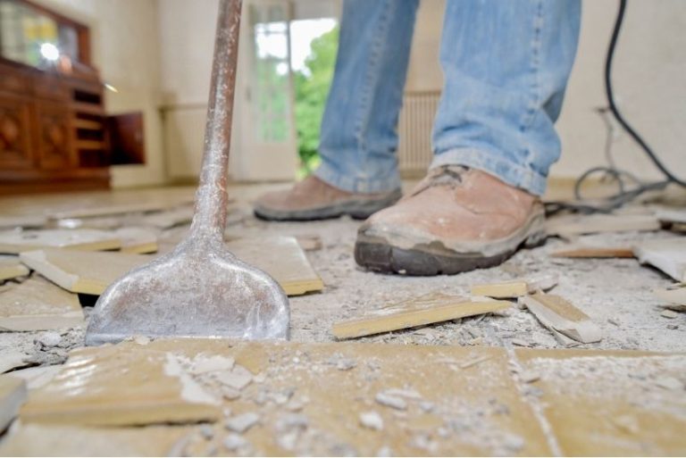 floor tile removal service
